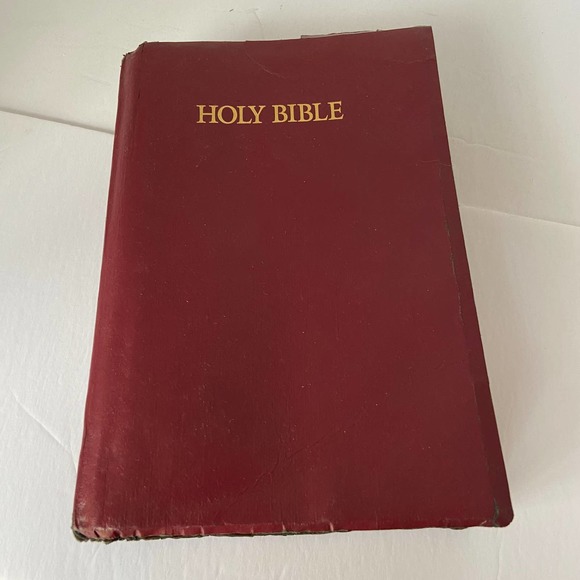 Holy Bible NKJV New King James Version Giant Print Center Column 1994 Ref Ed - Picture 1 of 10